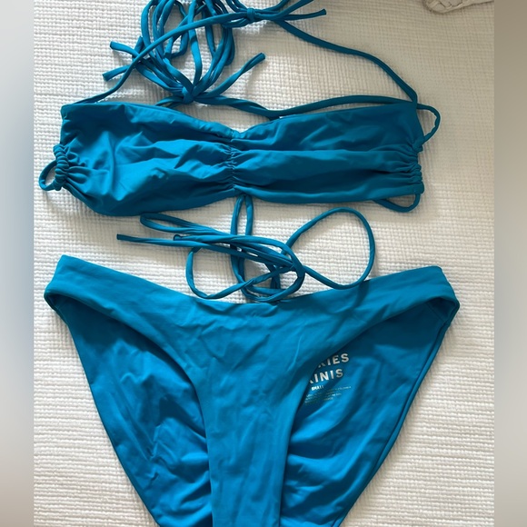 Frankie’s Bikinis Set in Ocean - Picture 3 of 4